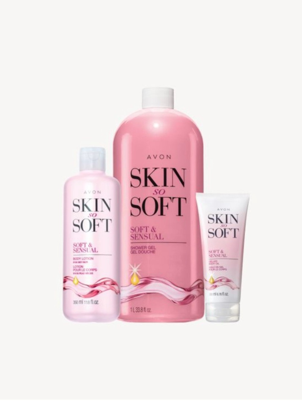 Mothers Day Gift Set Skin So Soft Soft & Sensual Body Lotion and Shower Set